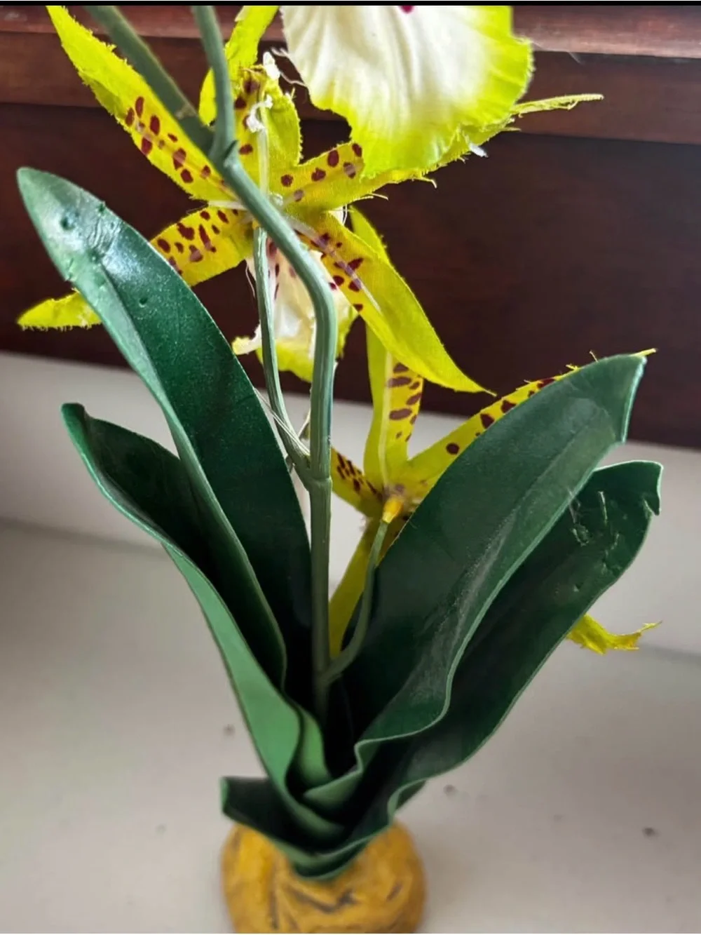 Exo Terra Spider Orchid Fake Plant Reptile Tank Decor